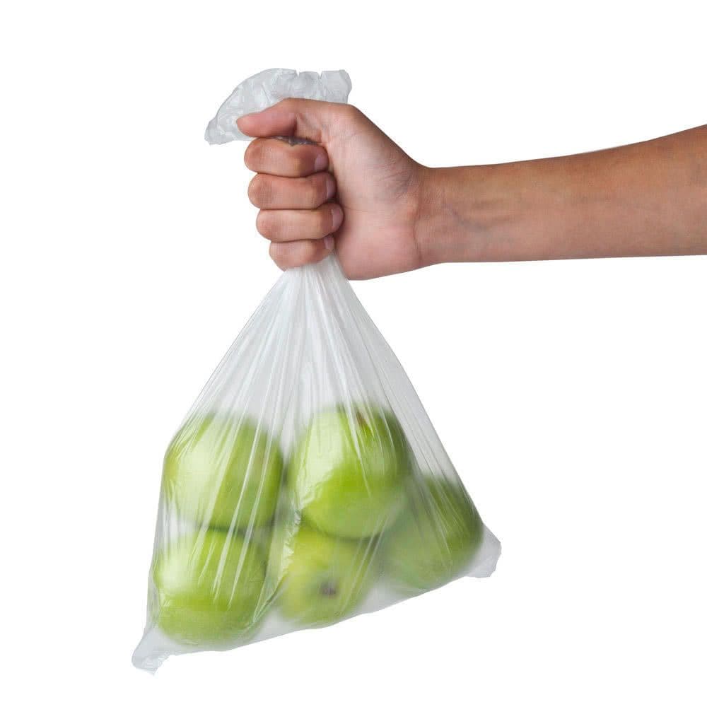 250 x Clear Polythene Food Produce Bag on Roll