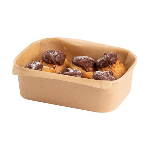 Stagione Rectangular Kraft Food Trays - Multiple Sizes (Pack of 300)