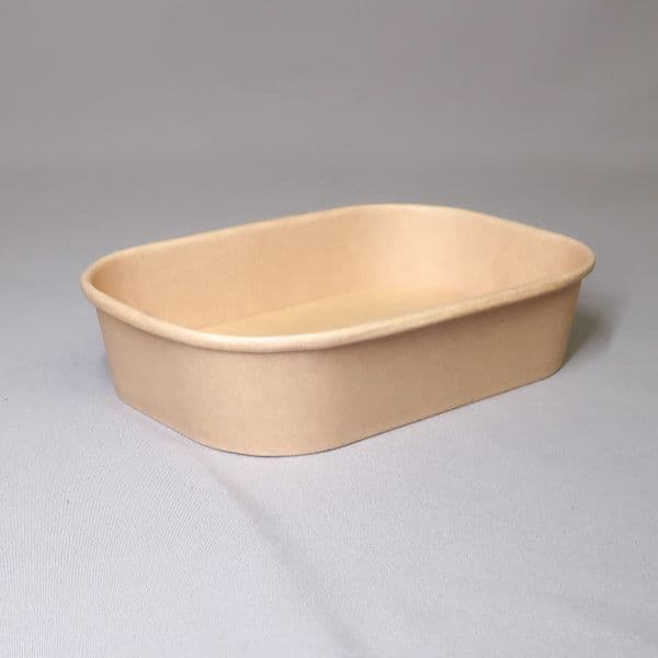 300 x 500ml Stagione Kraft Paperboard Food Trays