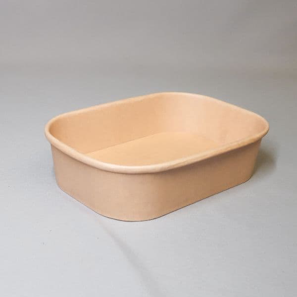 300 x 500ml Stagione Kraft Paperboard Food Trays