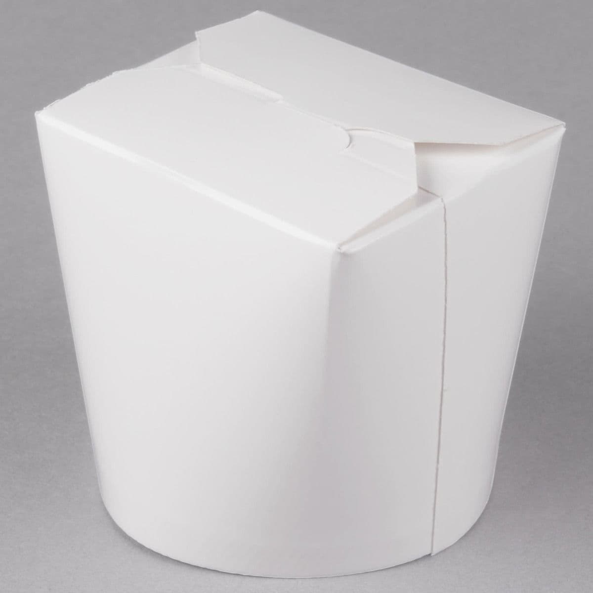 White Card Noodle Pails - Multiple Sizes