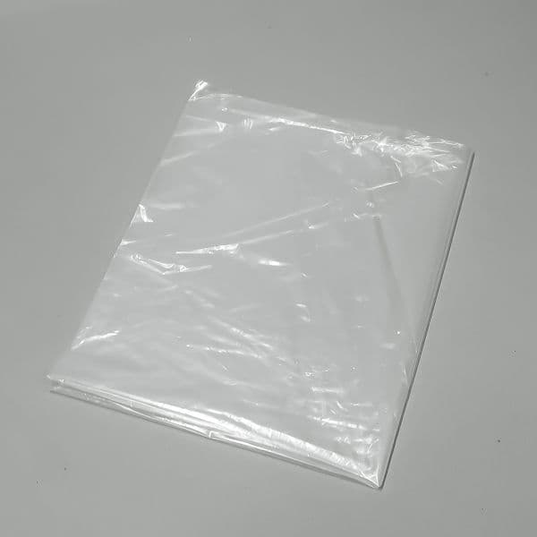500 x 15 x 20" 120 Gauge Clear Polyethene Plastic Bags