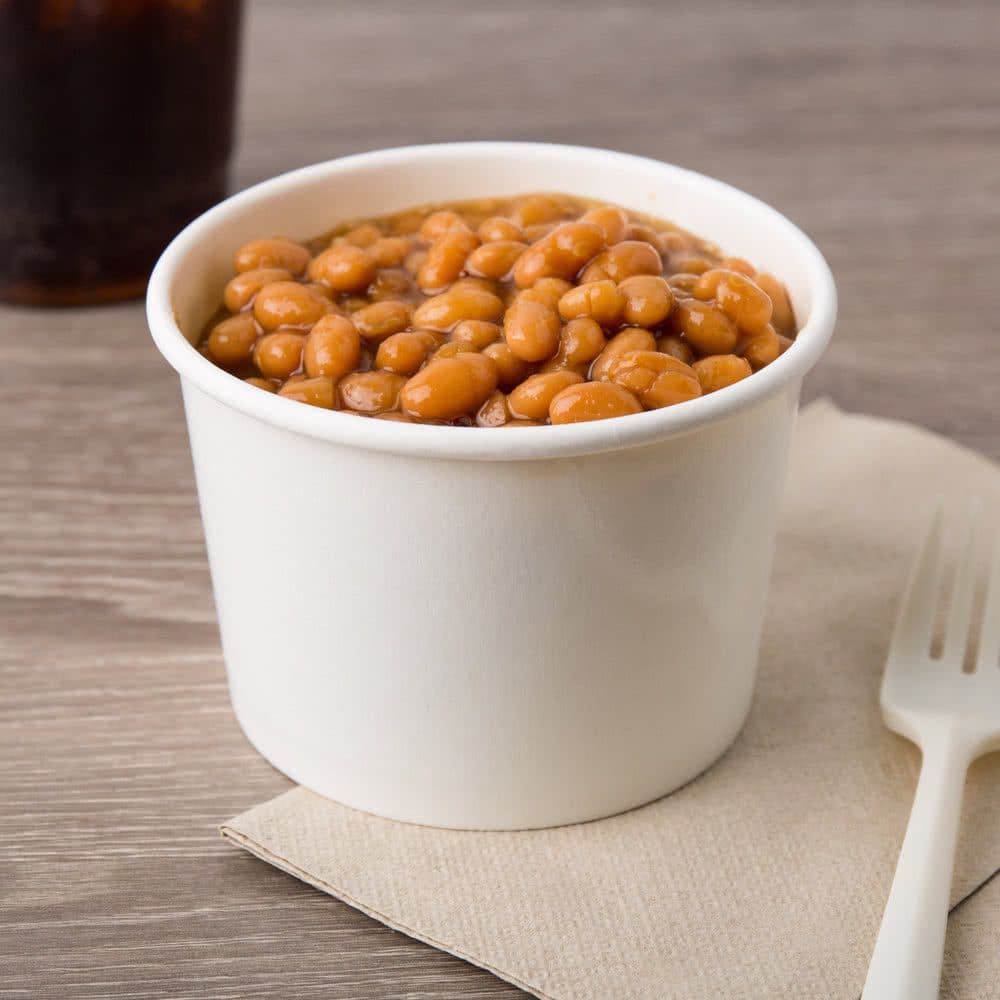 Heavy Duty White Paper Soup Tubs - Multiple Sizes (Pack of 500)