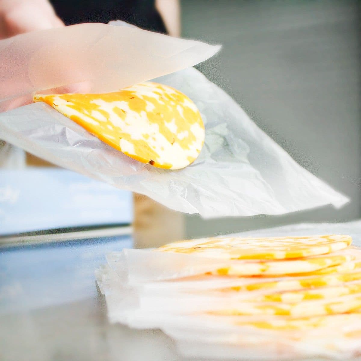 1000 x HDPE Plastic Deli Sheets - 9 x 14"