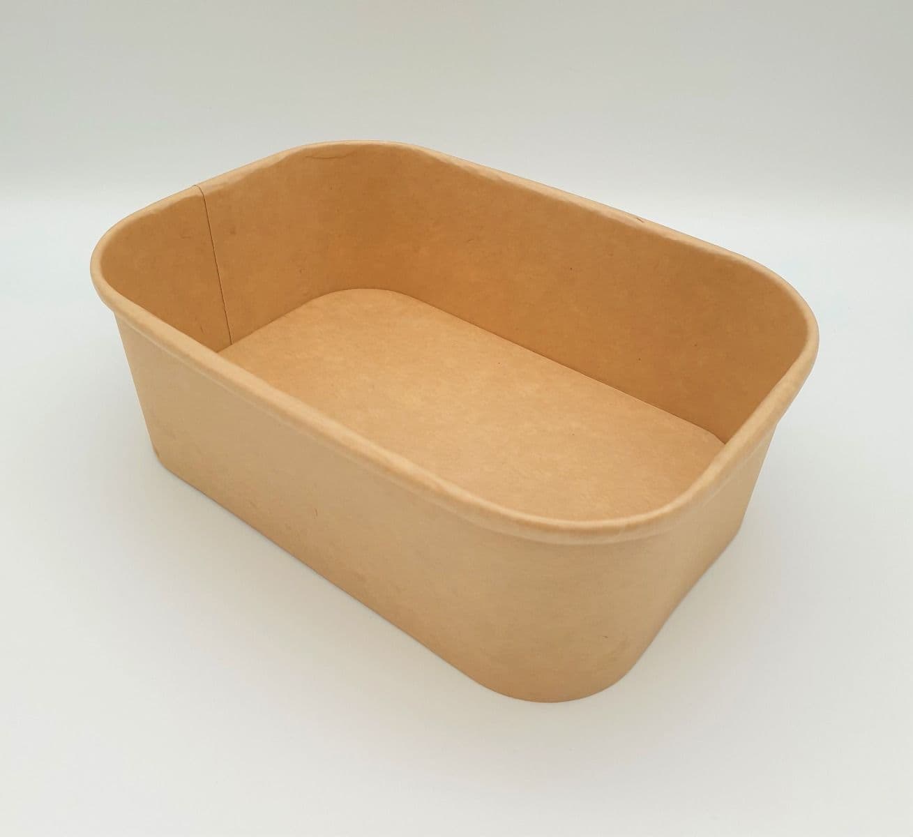 300 x Rectangular Kraft Card Food Bowls (3 Sizes Available)
