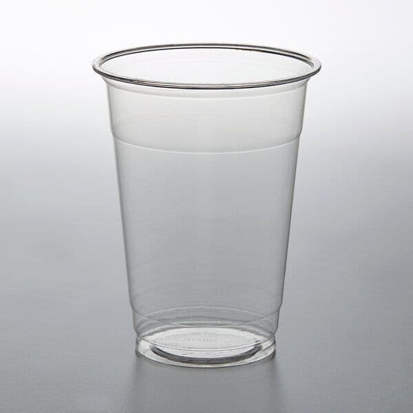 50 x PET Clear Plastic 16oz Smoothie Cups