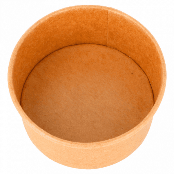 Kraft Brown Paper Ice Cream Tubs - Multiple Sizes