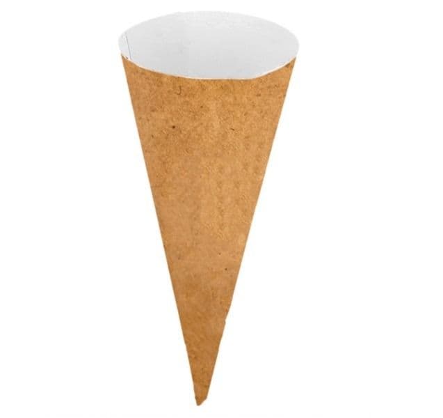 2000 x Ice Cream Cone Sleeves - 4cm x 10cm