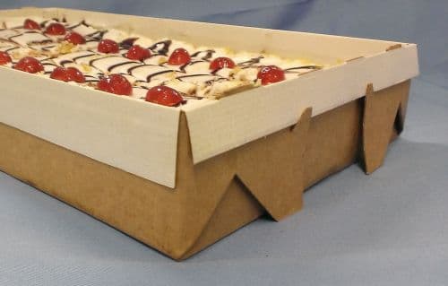 90 x Ovenable Card Bake in Trays - 50mm High