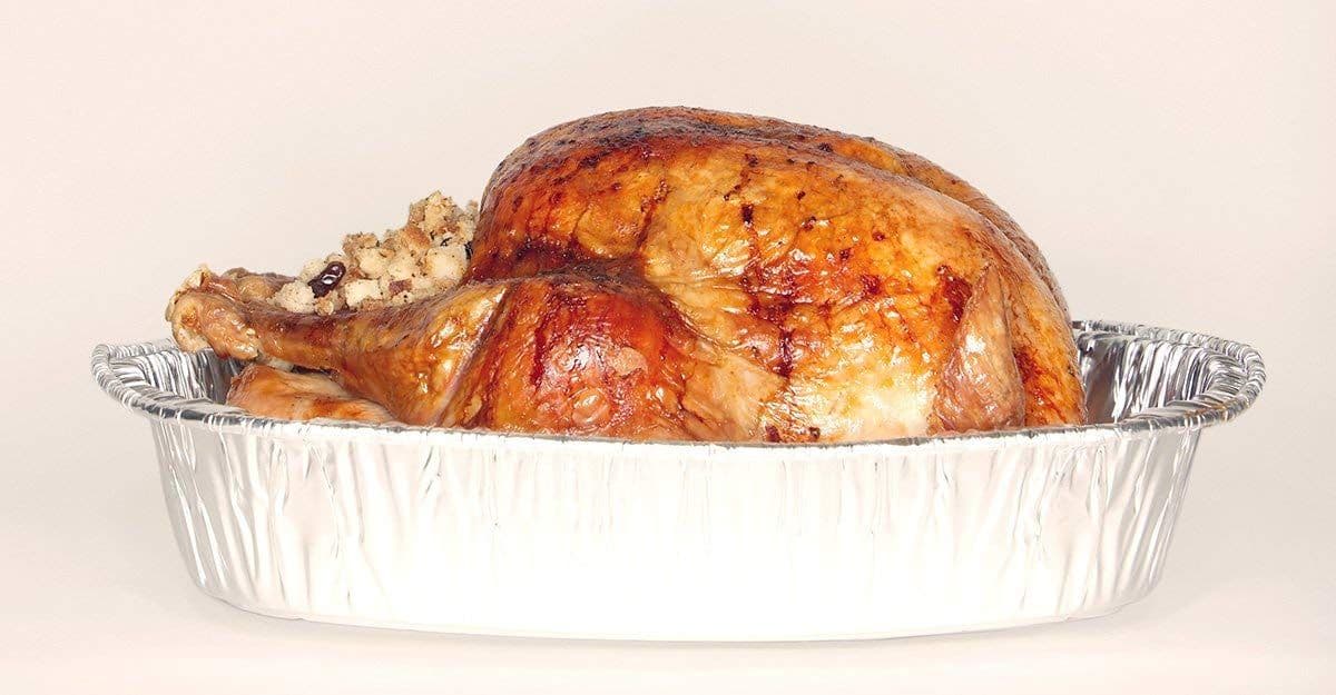 Extra Large Oval Foil Roaster