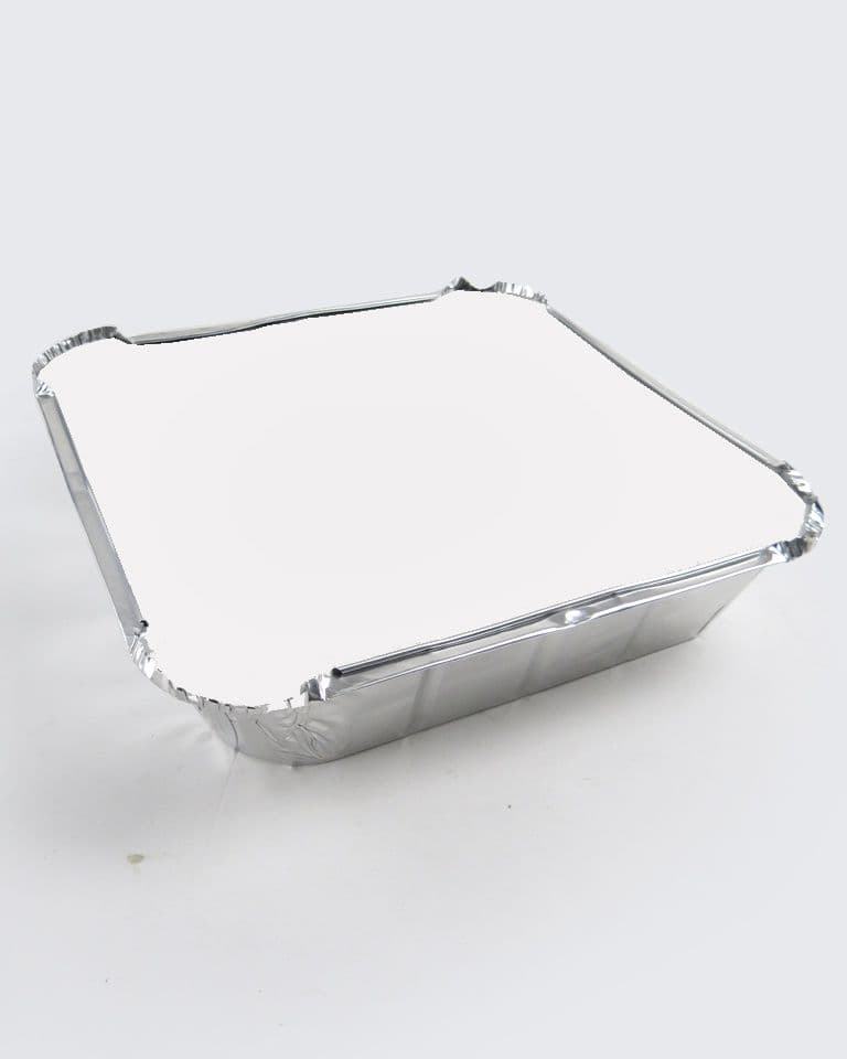 25 x 9" Square Foil Dishes And Lids