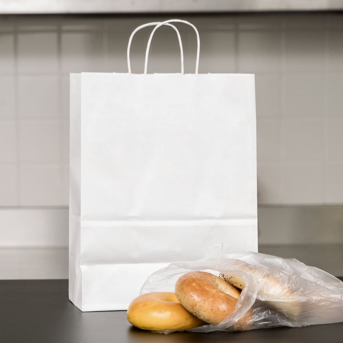 240 x 320 x 110mm Twist Handle Paper Carrier Bags