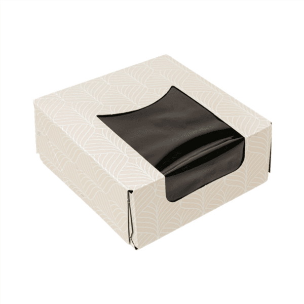 Kintsu Printed Square Windowed Sushi Boxes