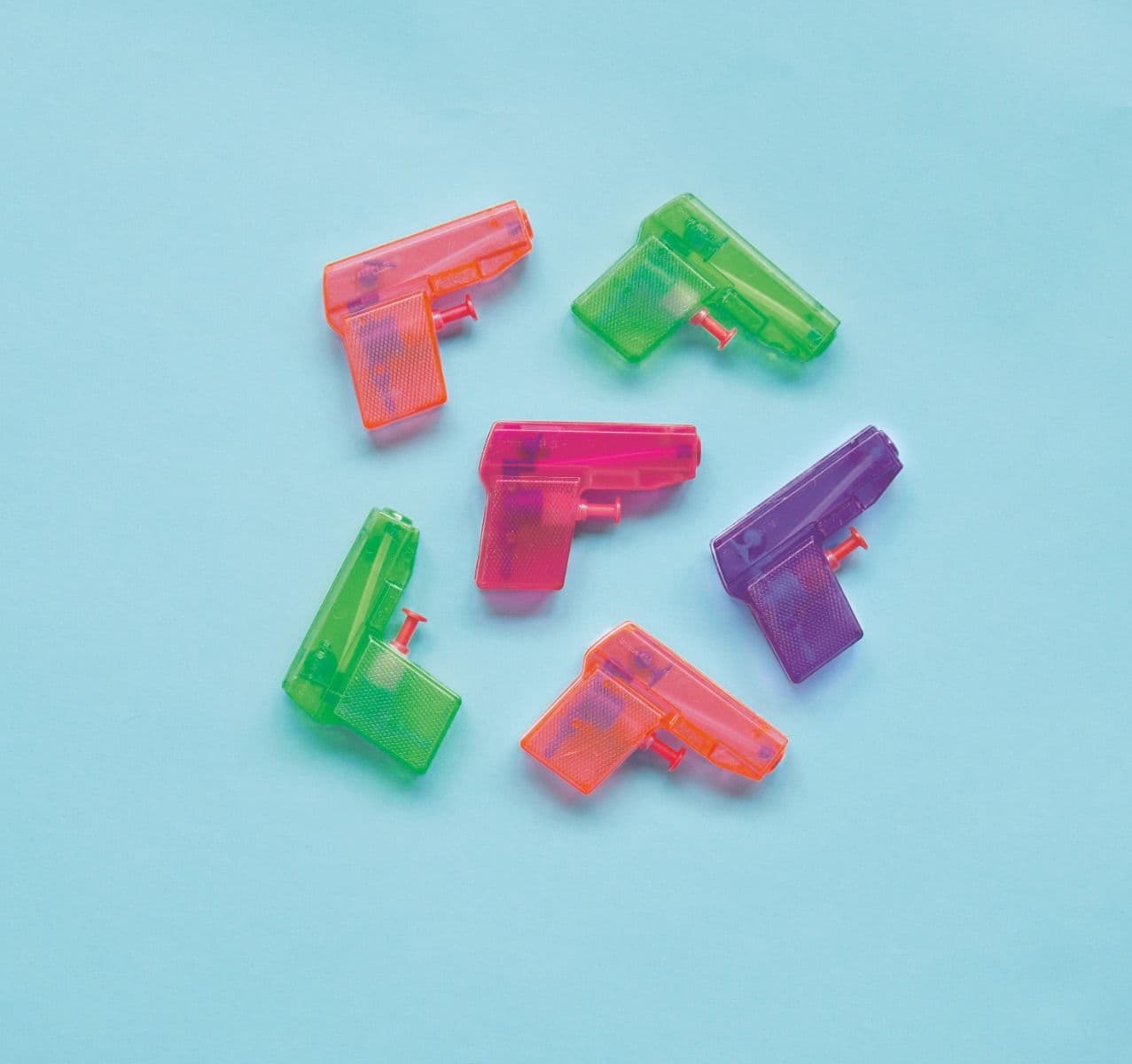 8 x Mini Water Guns