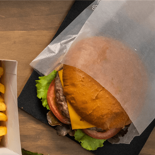 250 x Compostable Crystal Glassine Paper Bread Bags