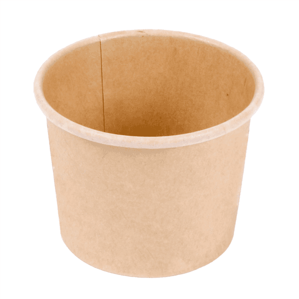 Kraft Card Dip Pots (Lids Available) - 3 Sizes