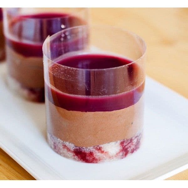 Clear Polypropylene Cake Collars for Mini Cakes - Multiple Sizes