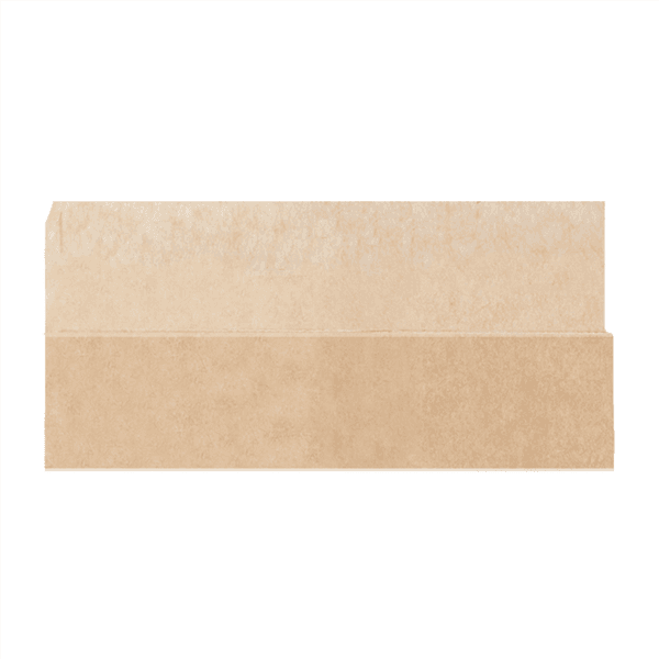 500 x Compostable 2 Sides Open Grease Resistant Paper Wrap Around Bags