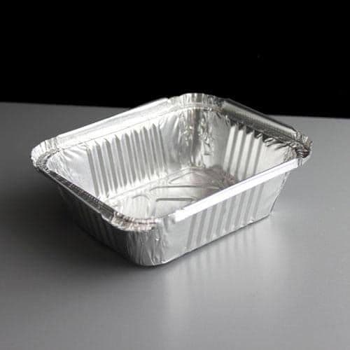 1000 x No 2 Foil Takeaway Food Containers
