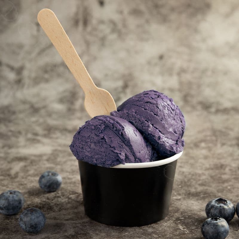 Black Paper Ice Cream Tubs - Multiple Sizes