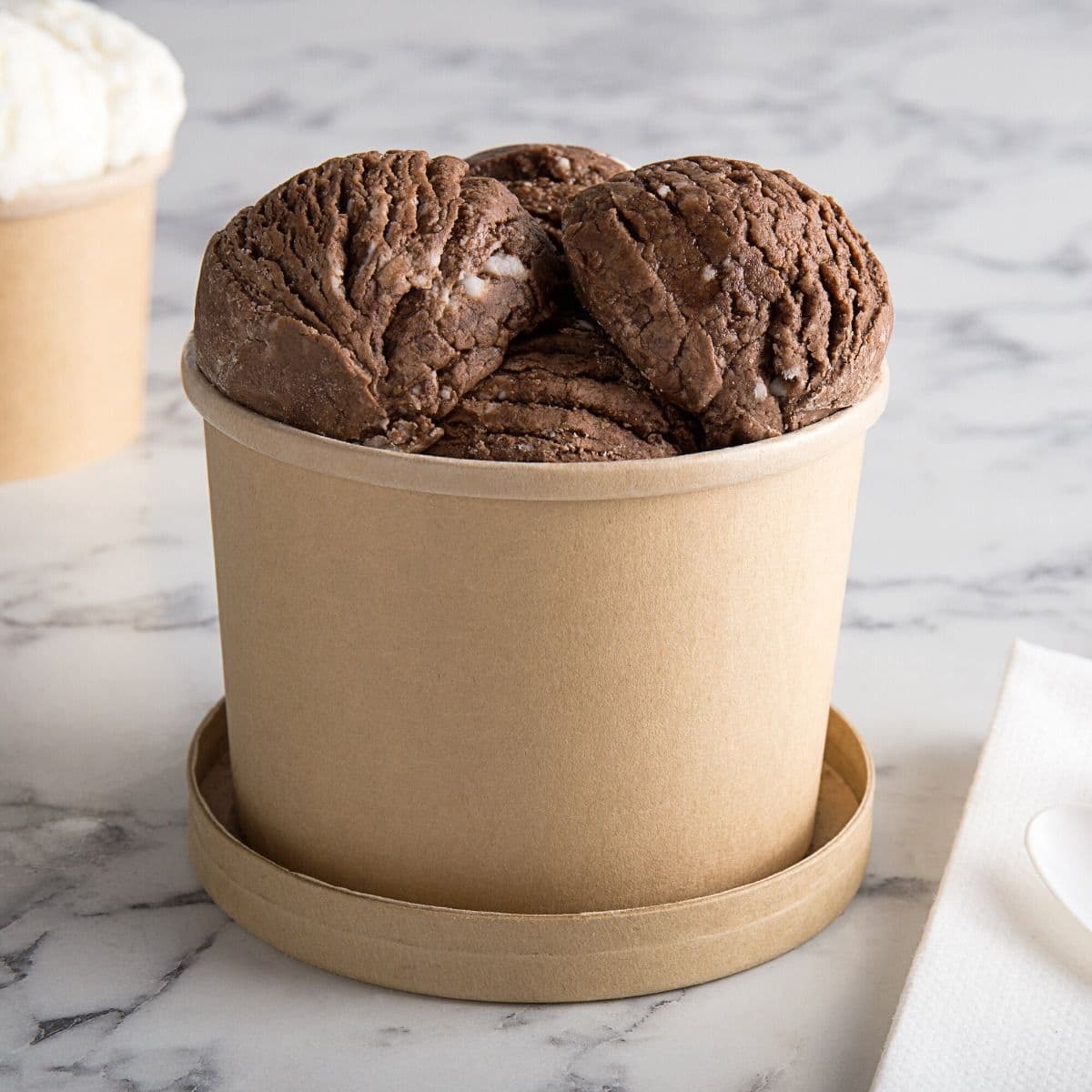 500 x Kraft Brown Paper Soup Tubs - Multiple Sizes