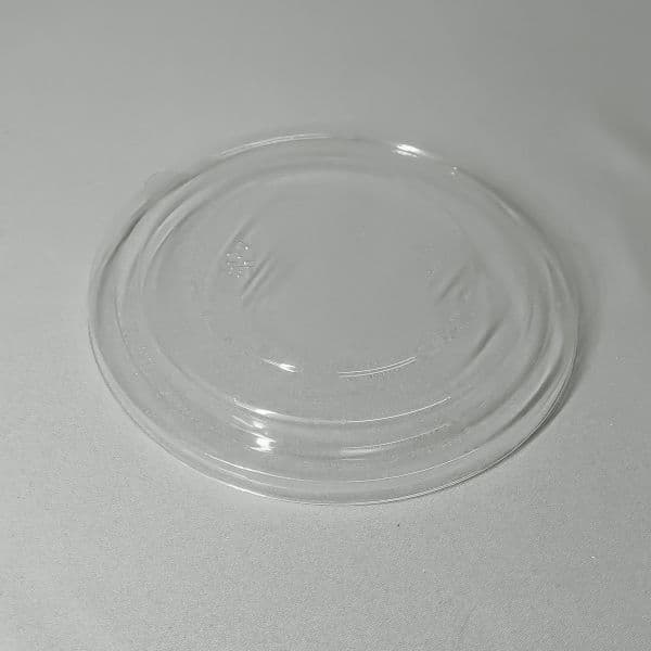 300 x PET Clear Plastic Lids for Kraft Card Salad Bowls