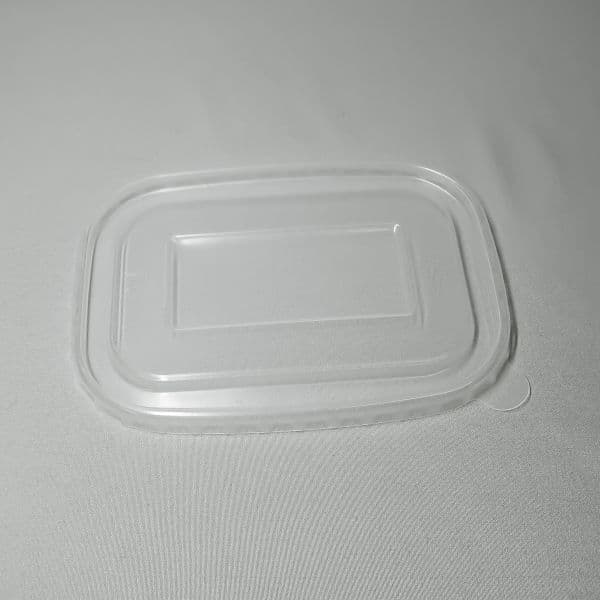 300 x PP Lid for Rectangular Kraft Card Food Bowl