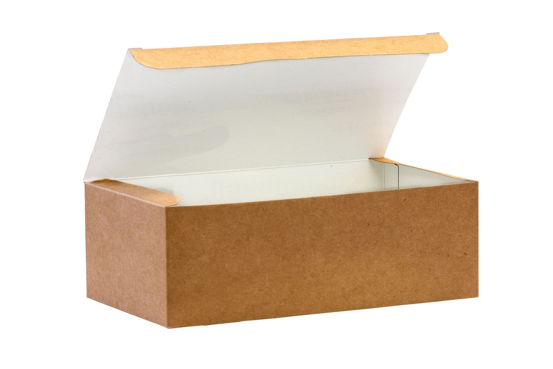 Rectangular Kraft Card Food Boxes - Multiple Sizes