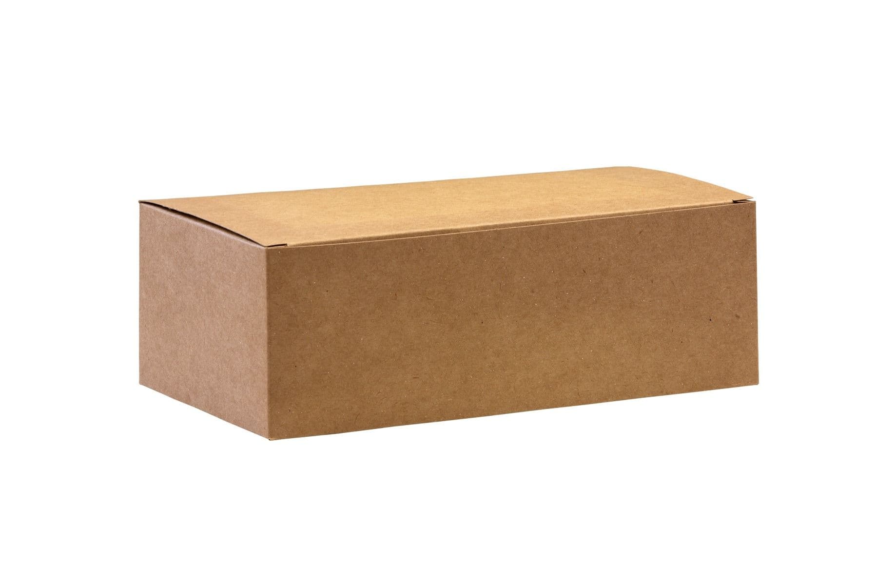 Rectangular Kraft Card Food Boxes - Multiple Sizes