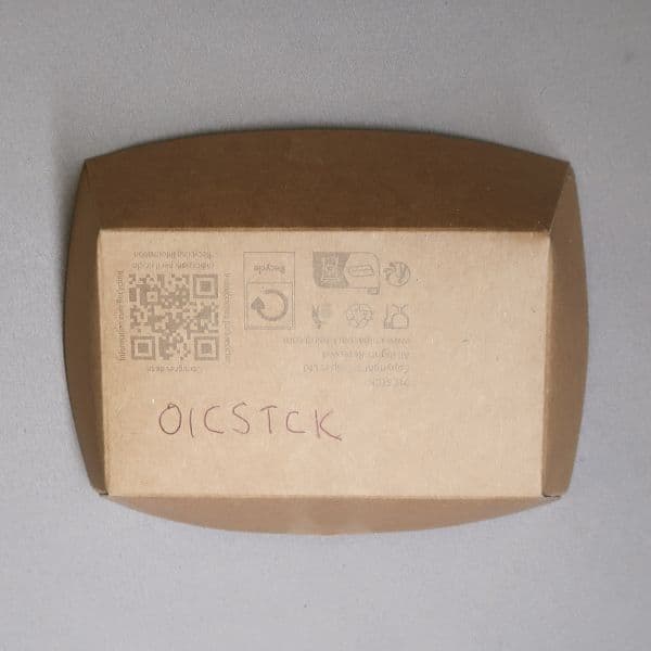 500 x Colpac Mini Kraft Open Food Tray