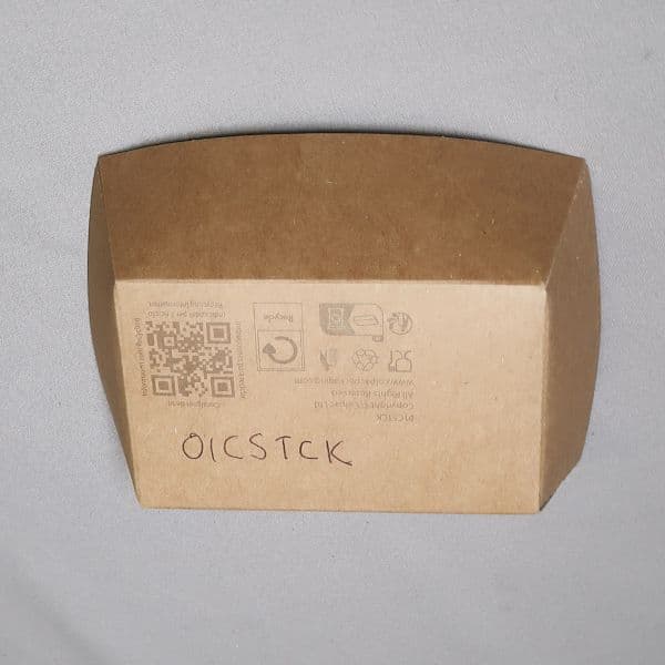 500 x Colpac Mini Kraft Open Food Tray