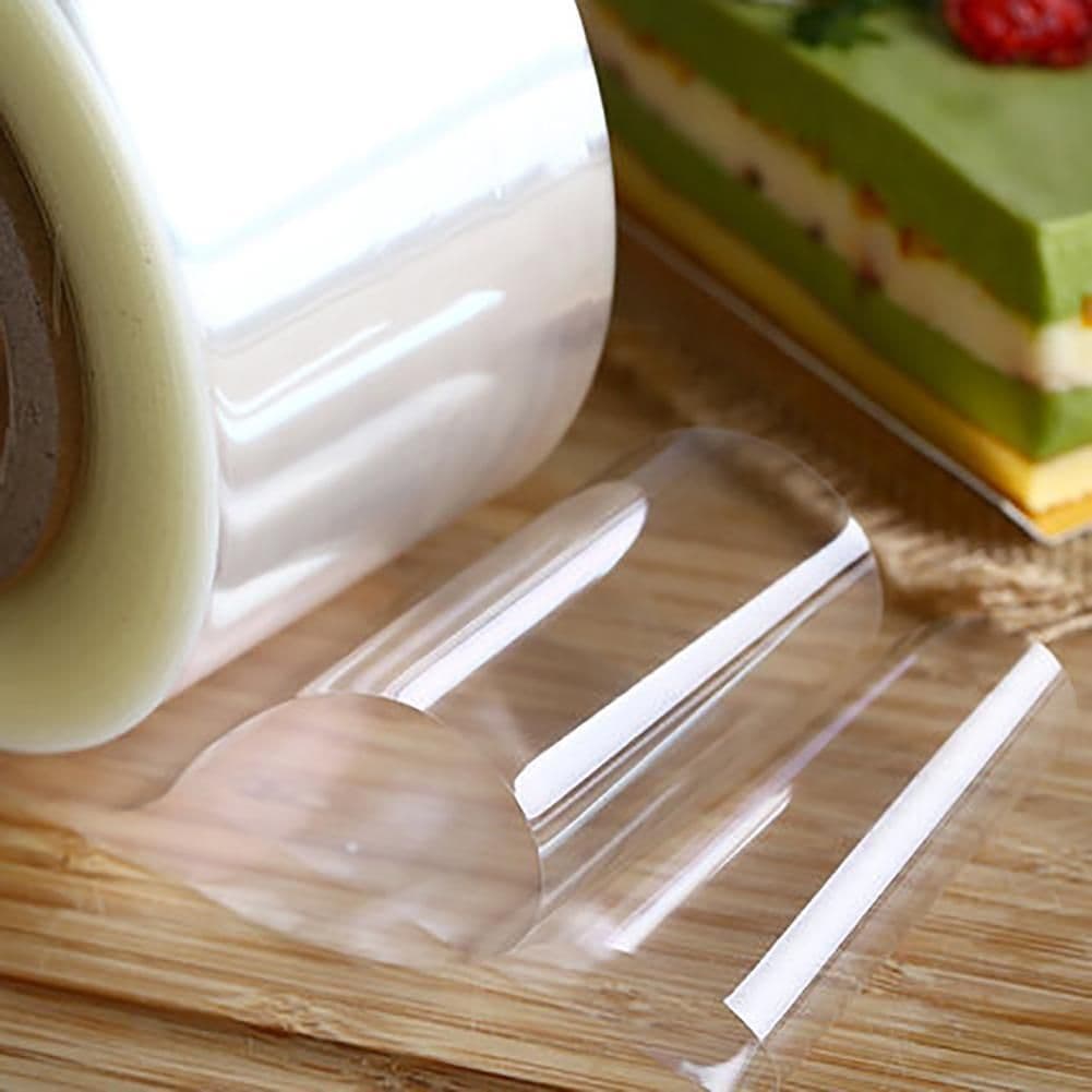 Clear Polypropylene Cake Collar Roll