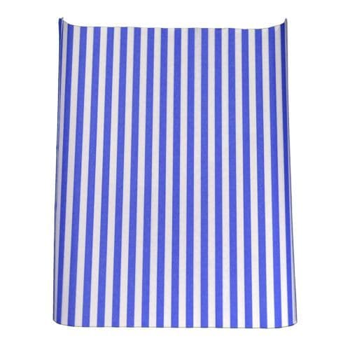 1000 x Striped Grease Resistant Burger Wrap Sheets