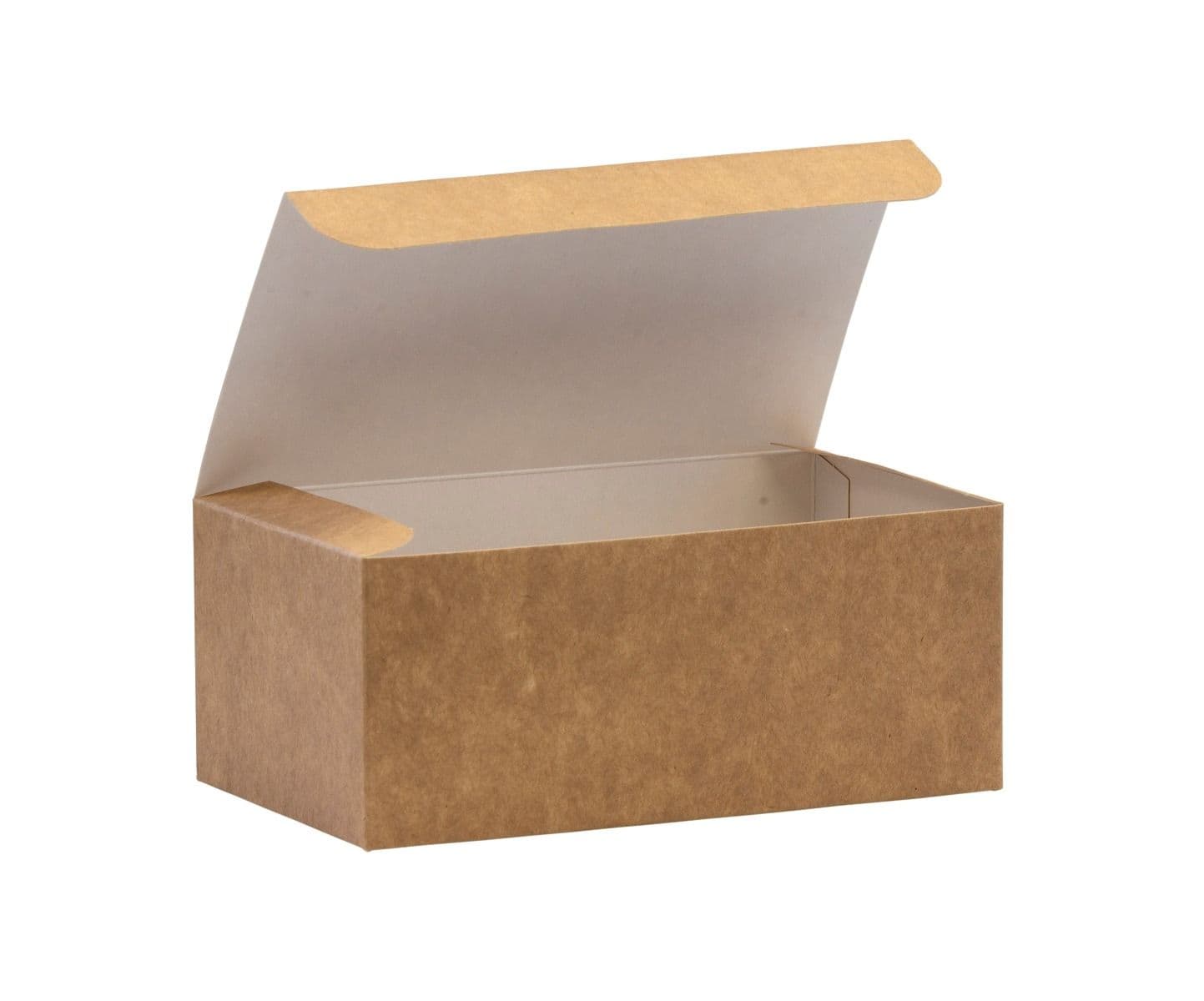 Rectangular Kraft Card Food Boxes - Multiple Sizes