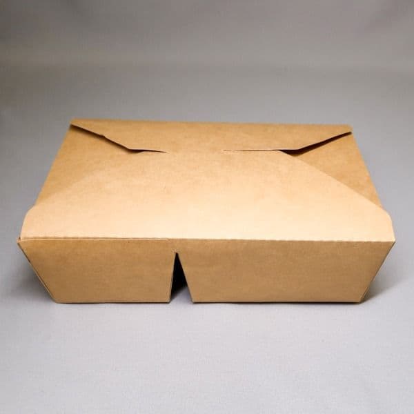 Large Two Compartment Snack Box -1430ml