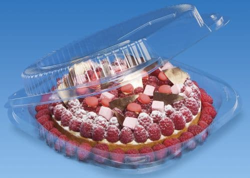 Patipack Clear Round Tart Container